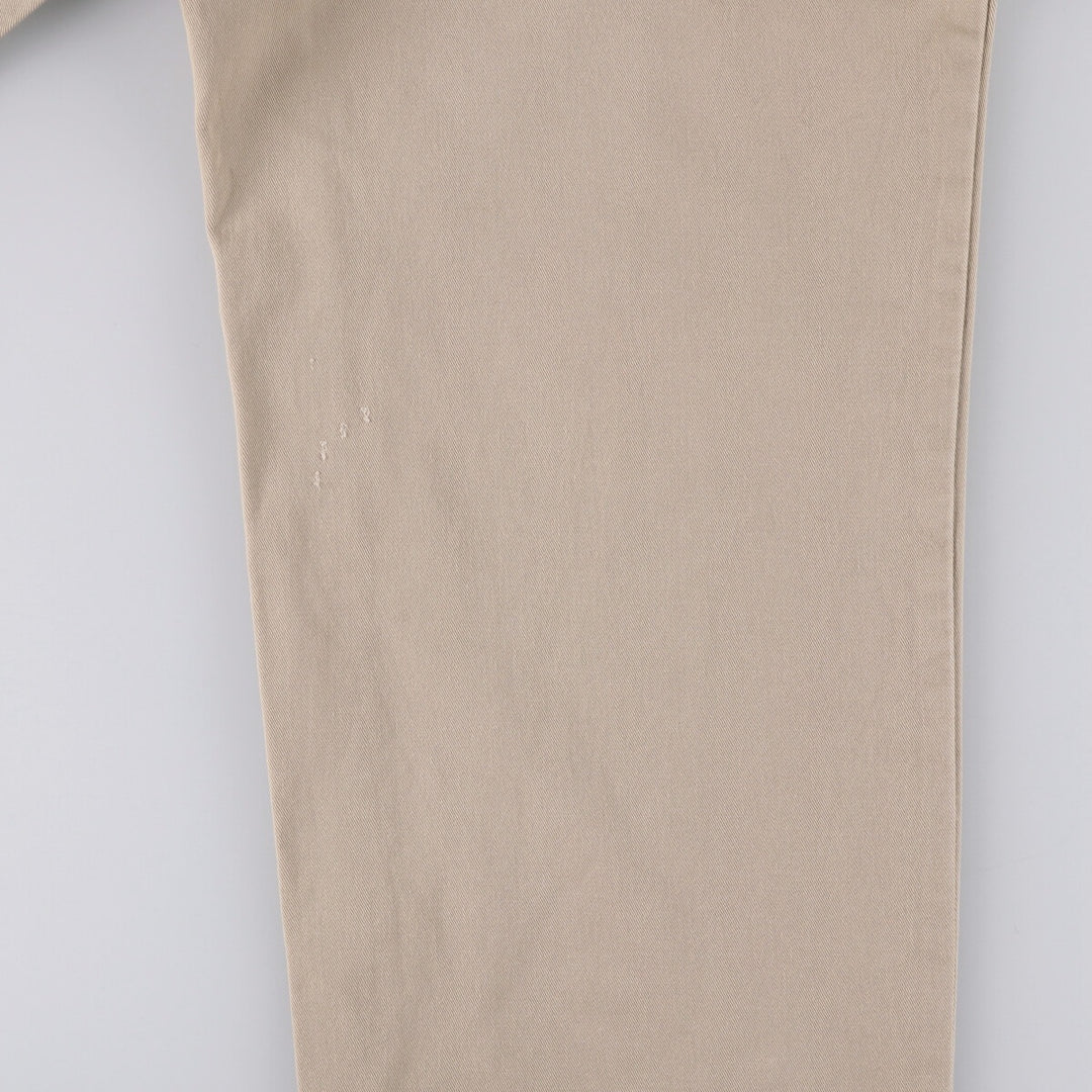 Ralph Lauren POLO RALPH LAUREN GORDON PANT Men's Chino Pants, Size W35 cotton Beige type Vintage Second Hand