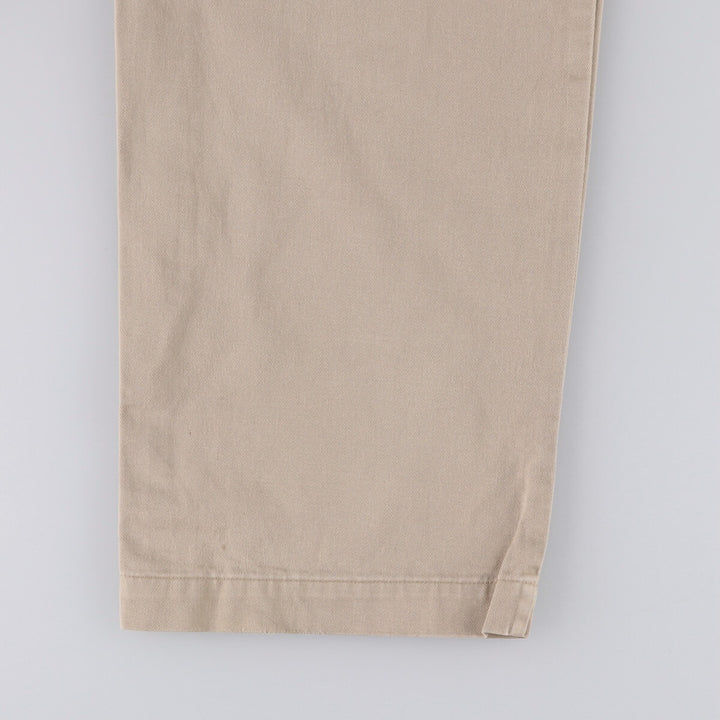 Ralph Lauren POLO RALPH LAUREN GORDON PANT Men's Chino Pants, Size W35 cotton Beige type Vintage Second Hand