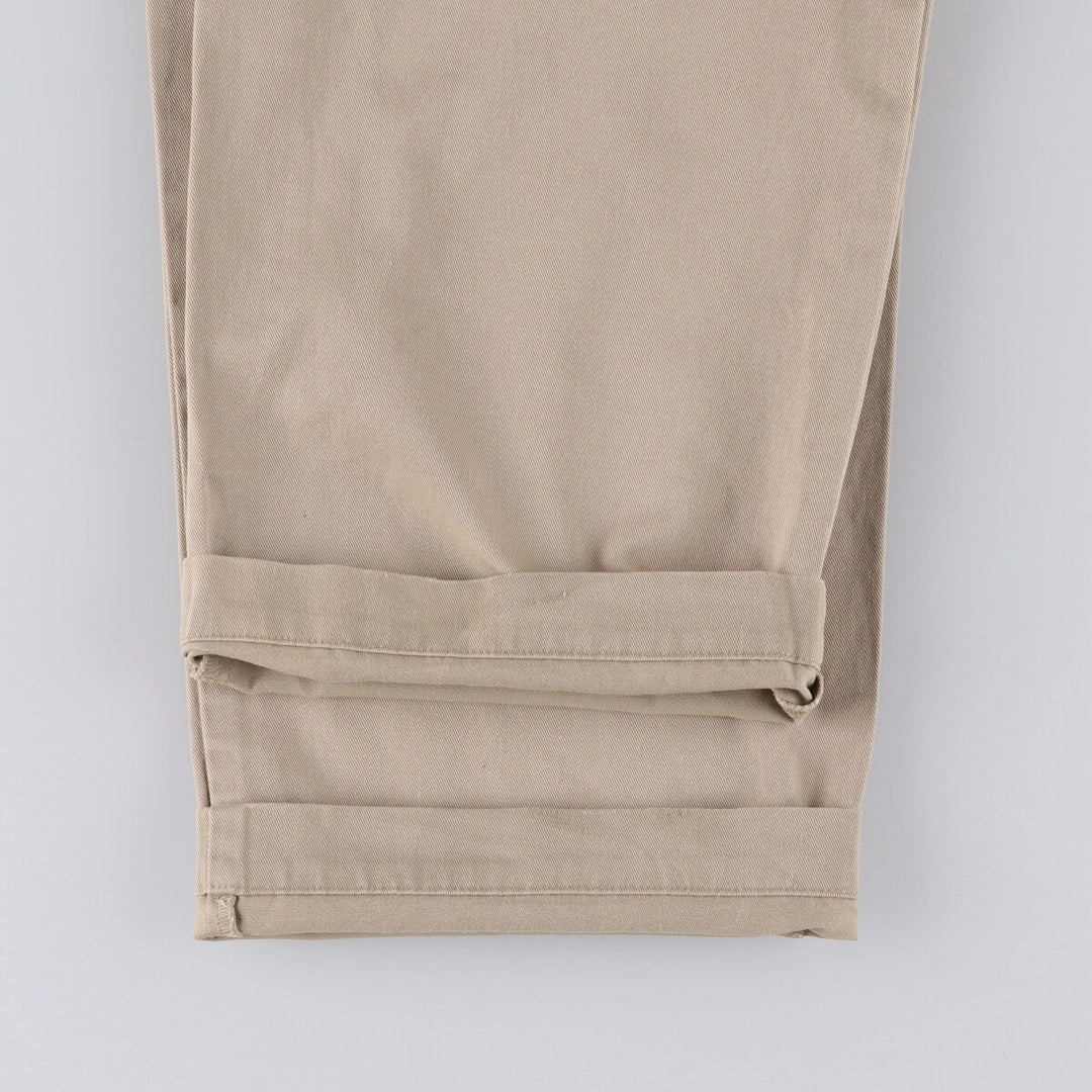 Ralph Lauren POLO RALPH LAUREN GORDON PANT Men's Chino Pants, Size W35 cotton Beige type Vintage Second Hand