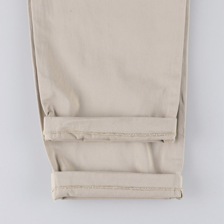 Ralph Lauren POLO RALPH LAUREN HAMMOND PANT, two-pleat chino pants, men's size W34 cotton Beige type Vintage Second Hand