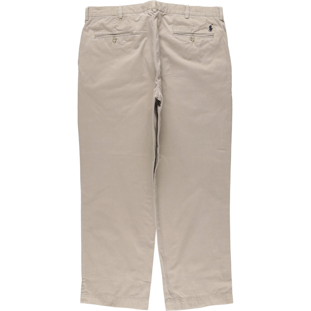 Ralph Lauren POLO by Ralph Lauren PRESTON PANT Chino pants for men, equivalent to w37 cotton Beige type Vintage Second Hand