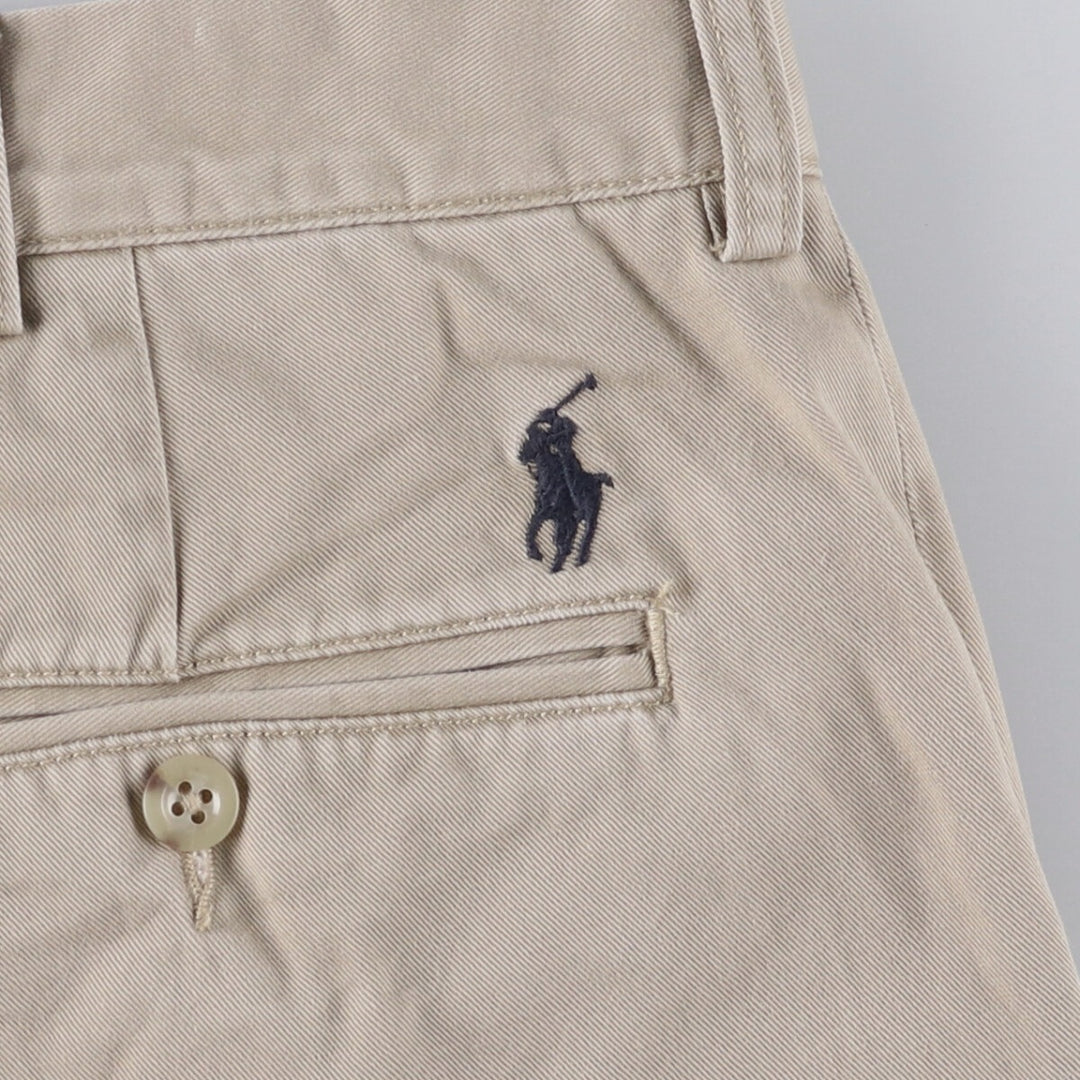 Ralph Lauren POLO by Ralph Lauren PRESTON PANT Chino pants for men, equivalent to w37 cotton Beige type Vintage Second Hand
