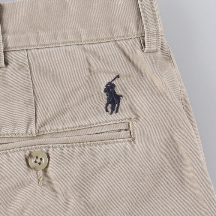Ralph Lauren POLO by Ralph Lauren PRESTON PANT Chino pants for men, equivalent to w37 cotton Beige type Vintage Second Hand