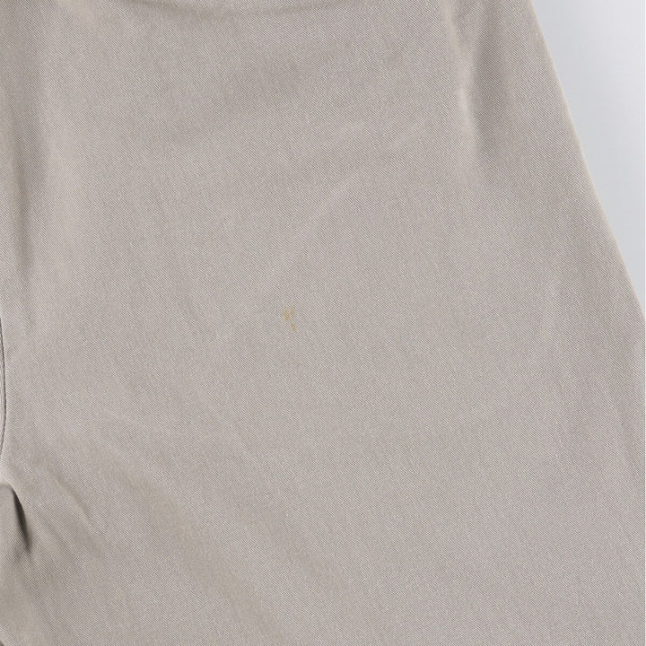 Ralph Lauren POLO by Ralph Lauren HAMMOND PANT, two-pleat chino pants, men's, w34 equivalent cotton gray type Vintage Second Hand