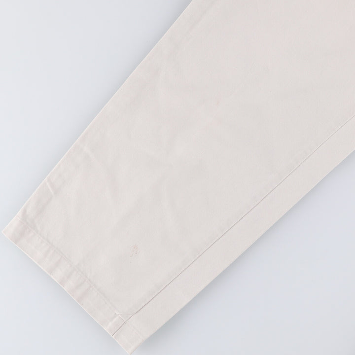 Ralph Lauren Polo Ralph Lauren Andrew Pant Two-pleat Cotton Pants Men's W34 cotton Beige type Vintage Second Hand