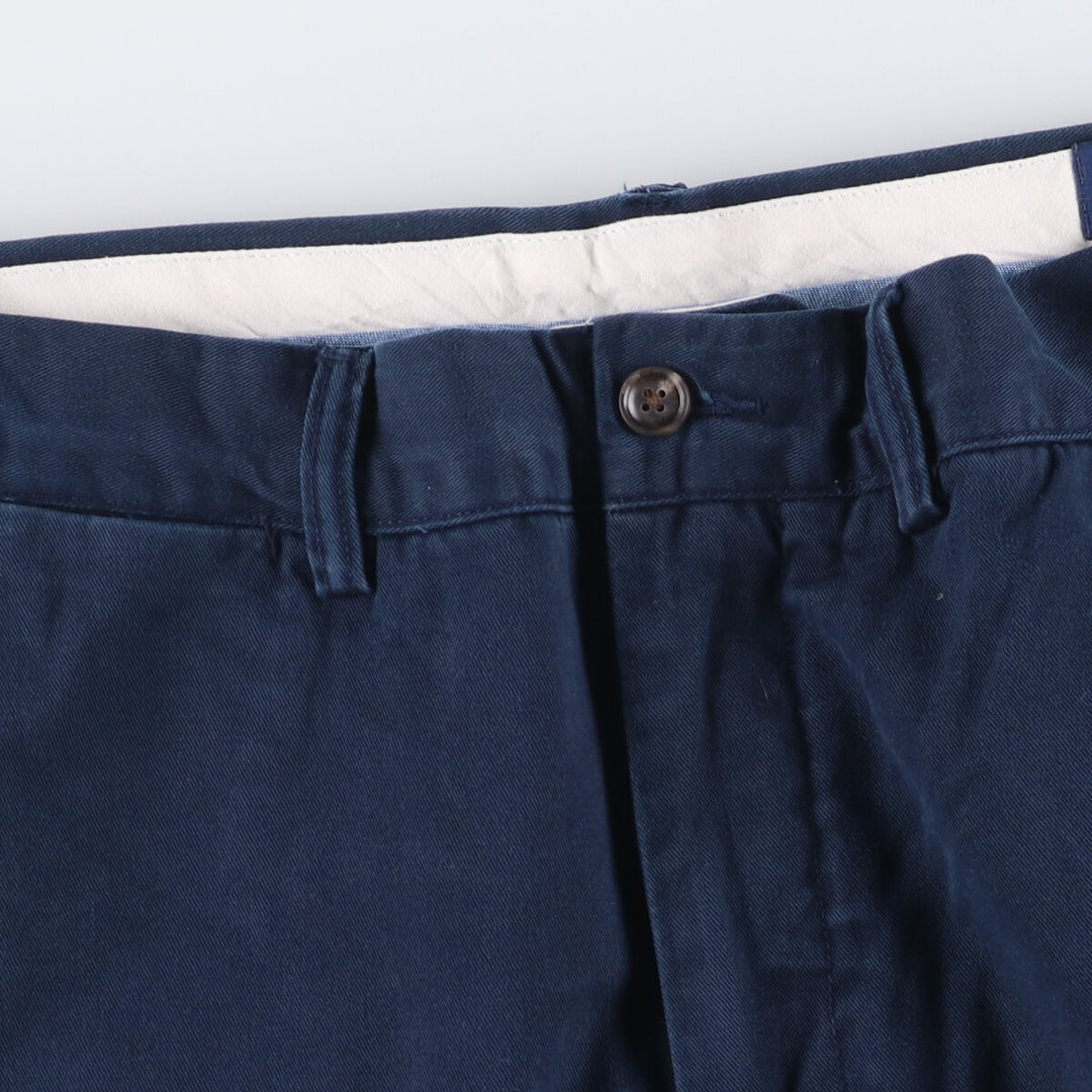 Ralph Lauren POLO RALPH LAUREN CLASSIC FIT Chino Pants Men's Size W32 cotton navy blue type Vintage Second Hand