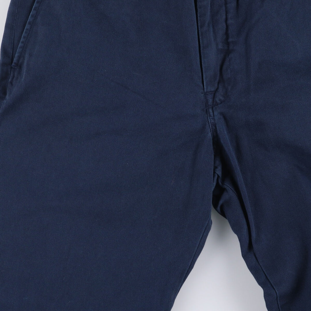 Ralph Lauren POLO RALPH LAUREN CLASSIC FIT Chino Pants Men's Size W32 cotton navy blue type Vintage Second Hand