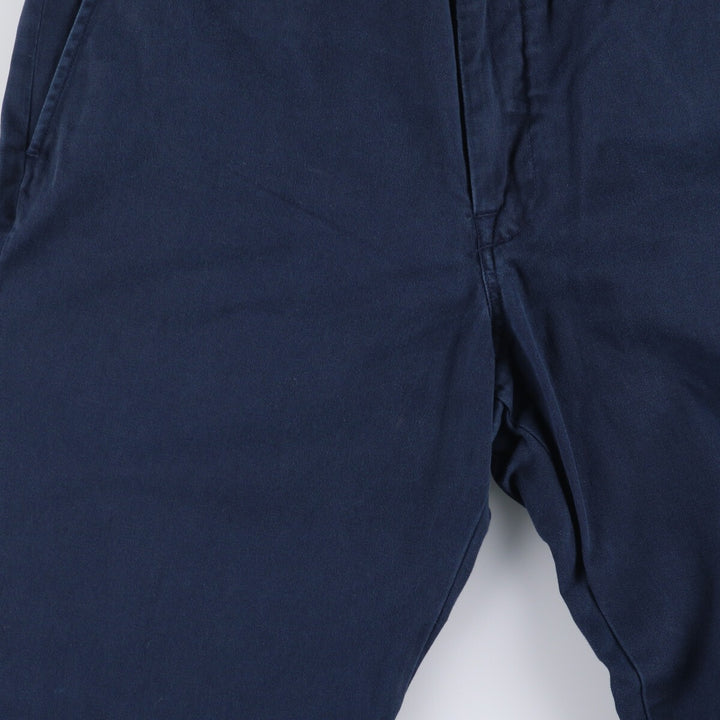 Ralph Lauren POLO RALPH LAUREN CLASSIC FIT Chino Pants Men's Size W32 cotton navy blue type Vintage Second Hand