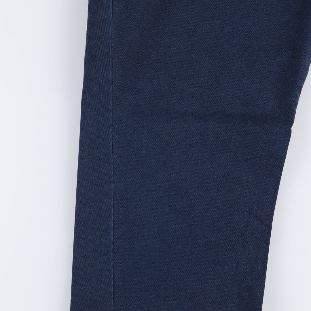 Ralph Lauren POLO RALPH LAUREN CLASSIC FIT Chino Pants Men's Size W32 cotton navy blue type Vintage Second Hand