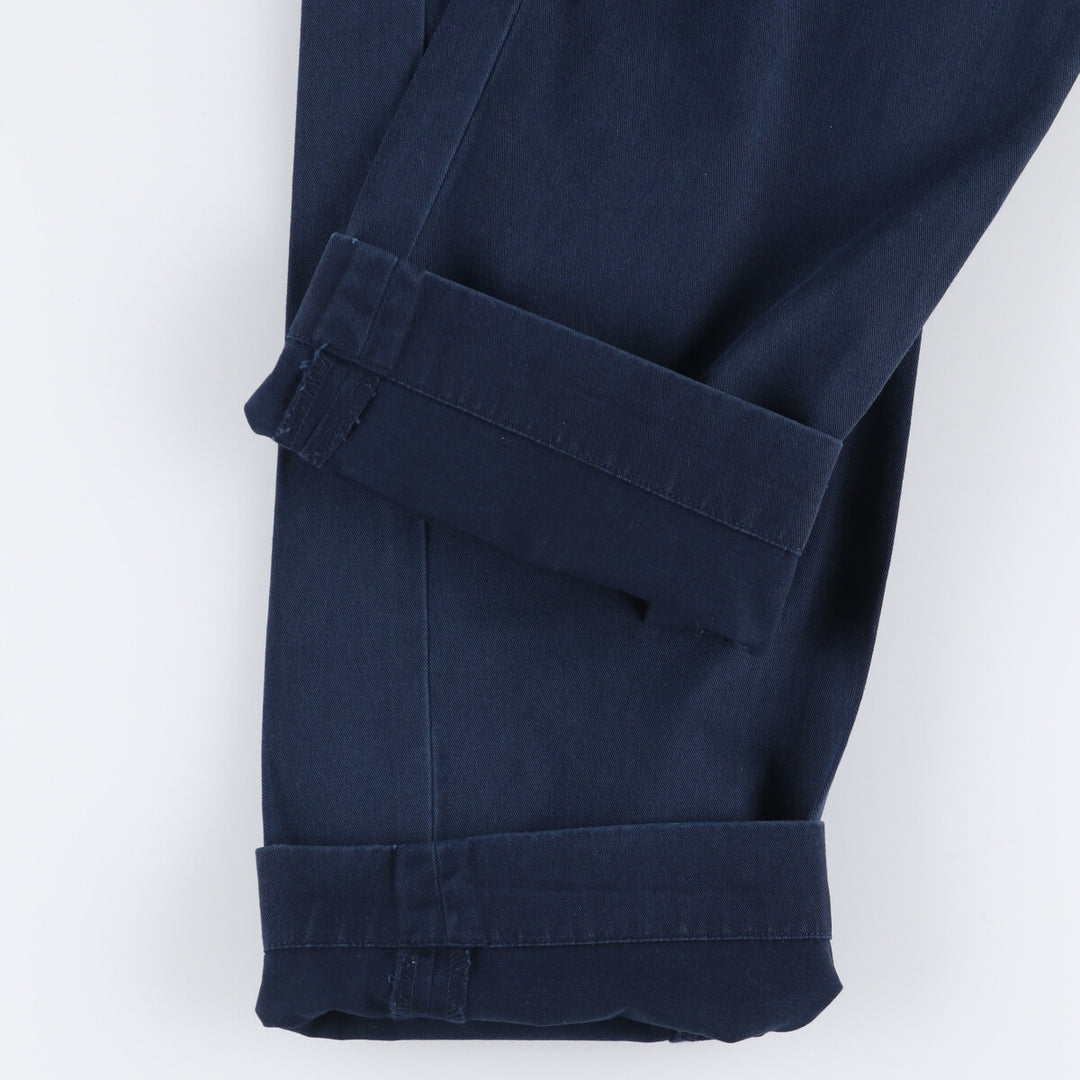 Ralph Lauren POLO RALPH LAUREN CLASSIC FIT Chino Pants Men's Size W32 cotton navy blue type Vintage Second Hand