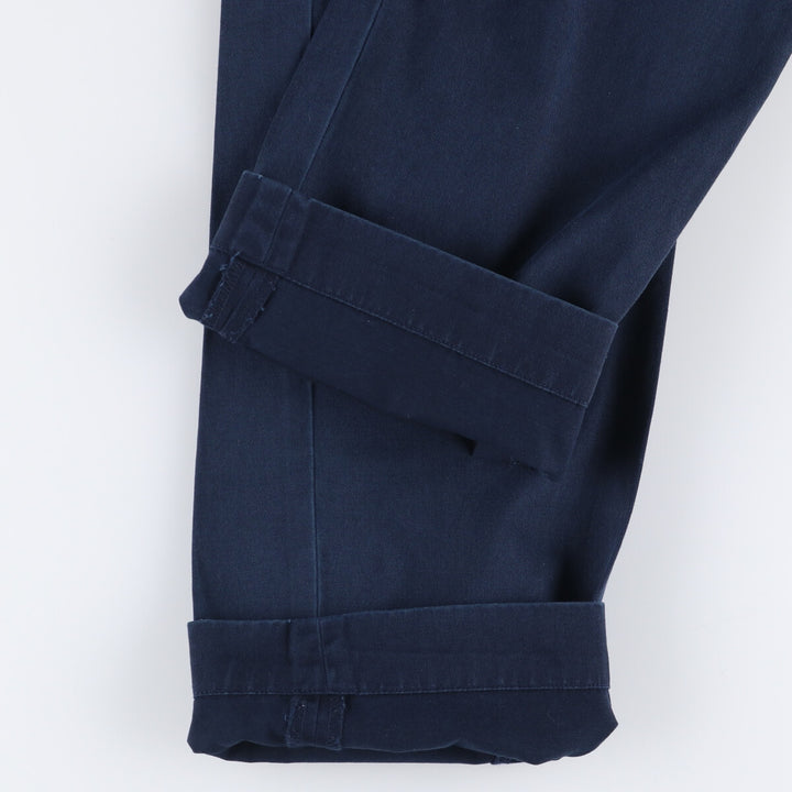 Ralph Lauren POLO RALPH LAUREN CLASSIC FIT Chino Pants Men's Size W32 cotton navy blue type Vintage Second Hand