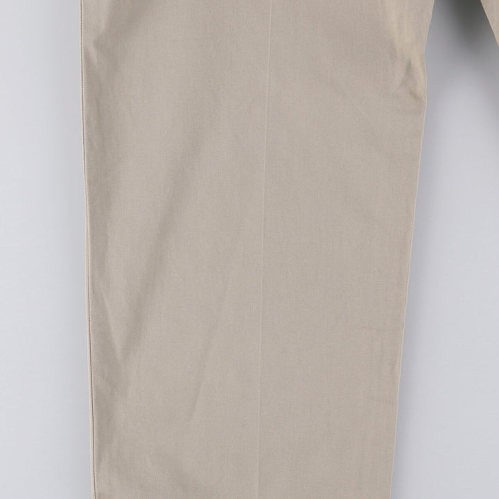 Brooks Brothers Two-pleat Chino Pants, Men's, Size W34 cotton Beige type Vintage Second Hand