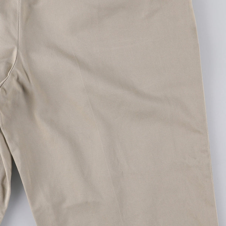 Brooks Brothers Two-pleat Chino Pants, Men's, Size W34 cotton Beige type Vintage Second Hand