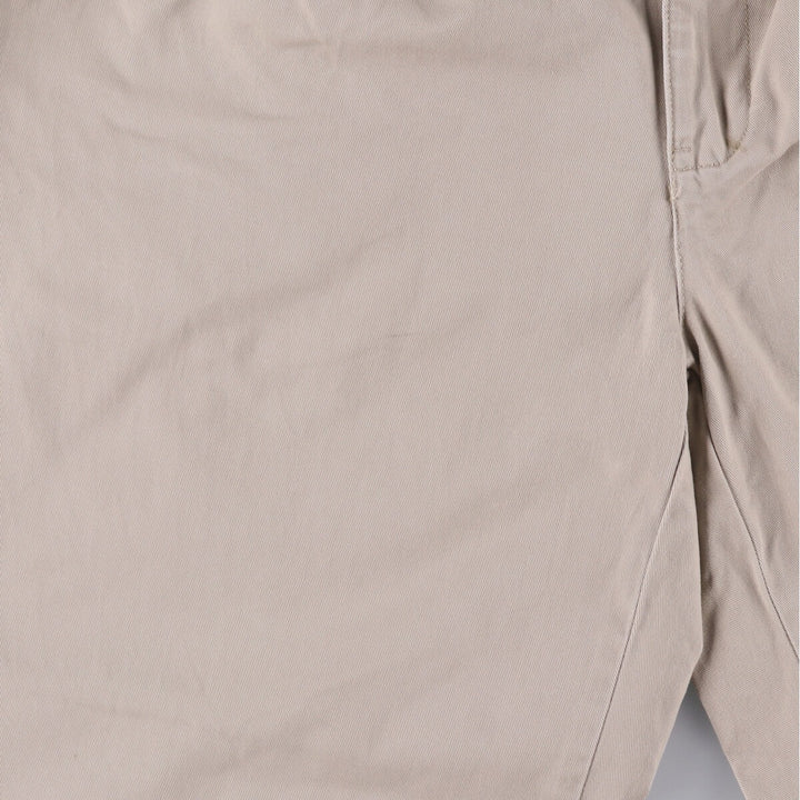 Ralph Lauren POLO by Ralph Lauren HAMMOND PANT, two-pleat chino pants, men's, w34 equivalent cotton Beige type Vintage Second Hand