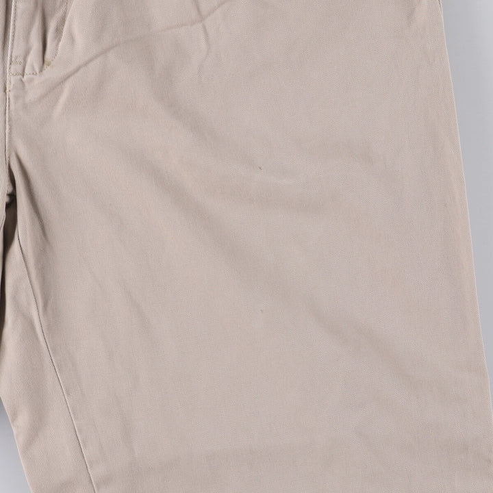 Ralph Lauren POLO by Ralph Lauren HAMMOND PANT, two-pleat chino pants, men's, w34 equivalent cotton Beige type Vintage Second Hand