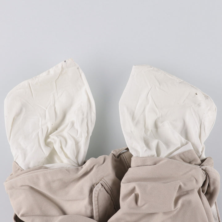 Ralph Lauren POLO by Ralph Lauren HAMMOND PANT, two-pleat chino pants, men's, w34 equivalent cotton Beige type Vintage Second Hand