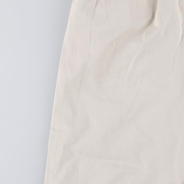 Ralph Lauren POLO by Ralph Lauren Two-pleat Chino Pants for Men, W33 equivalent cotton pale white type Vintage Second Hand
