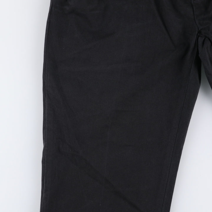 Ralph Lauren POLO by Ralph Lauren Classic Fit Two-Pleated Chino Pants, Men's, Size W34 cotton black type Vintage Second Hand