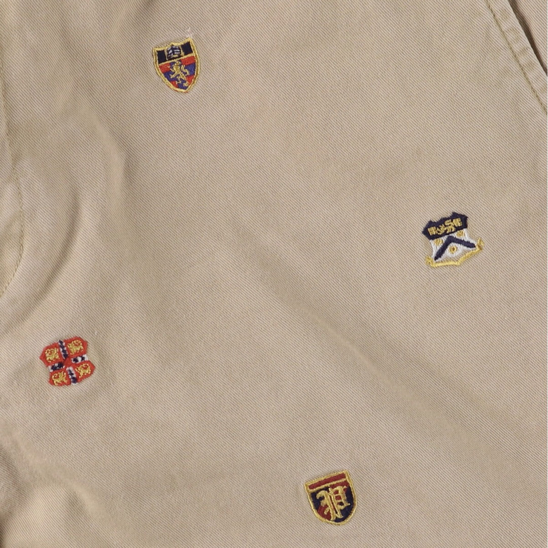 Ralph Lauren POLO RALPH LAUREN Slim Fit All-Over Print Chino Pants, Men's, Size W36 cotton Beige type Vintage Second Hand