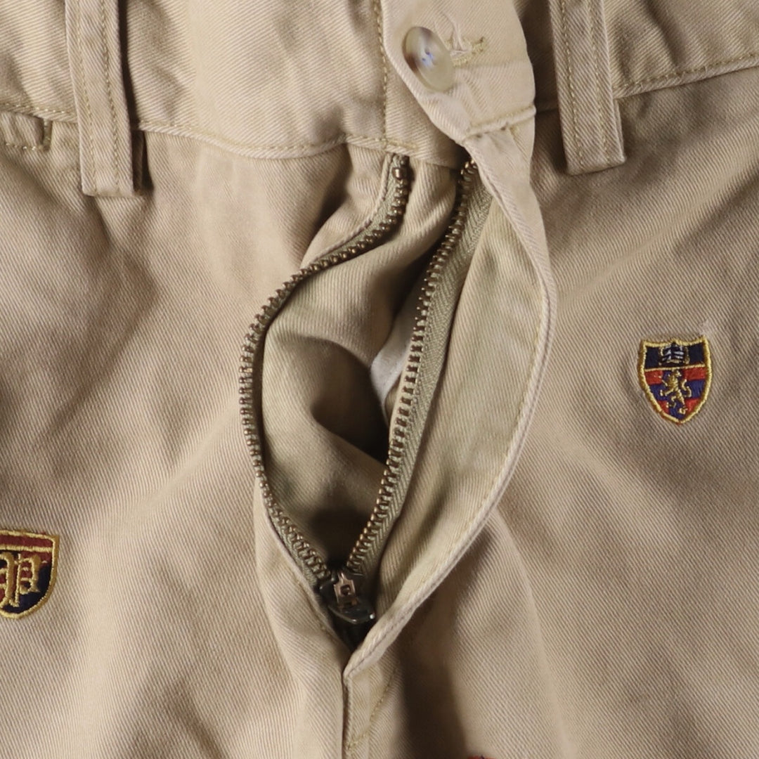 Ralph Lauren POLO RALPH LAUREN Slim Fit All-Over Print Chino Pants, Men's, Size W36 cotton Beige type Vintage Second Hand