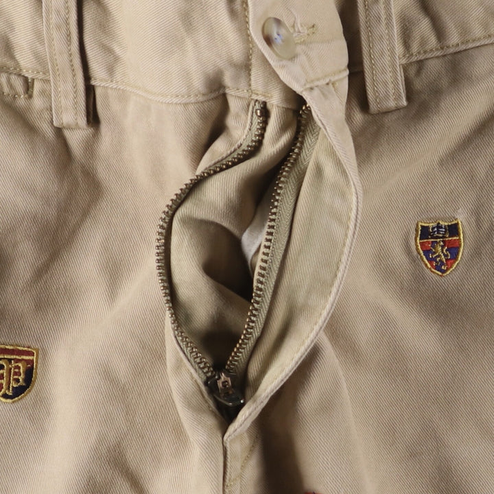 Ralph Lauren POLO RALPH LAUREN Slim Fit All-Over Print Chino Pants, Men's, Size W36 cotton Beige type Vintage Second Hand
