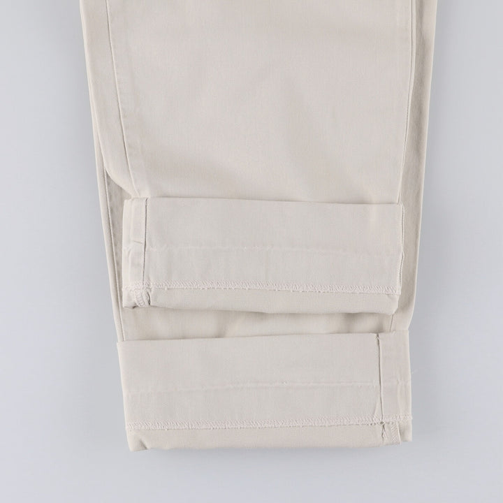 Vintage 90'S Ralph Lauren Polo Hammond Pant, two-pleat chino pants, made in the USA, men's size W33. cotton pale white type Vintage Second Hand