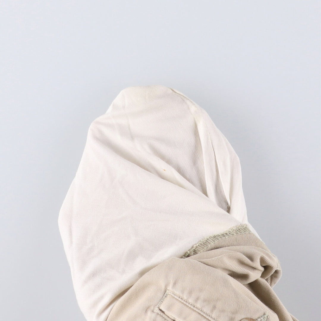 Vintage 90'S Ralph Lauren POLO by Ralph Lauren two-pleat chino pants, made in the USA, men's size W35. cotton Beige type Vintage Second Hand