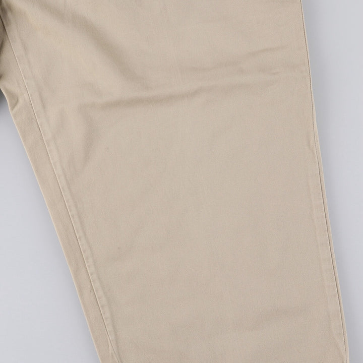 Ralph Lauren POLO GOLF Two-pleat Chino Pants, Made in USA, Men's, Size W36 cotton Beige type Vintage Second Hand