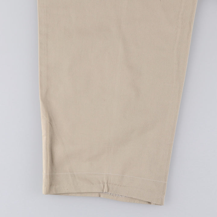Ralph Lauren POLO GOLF Two-pleat Chino Pants, Made in USA, Men's, Size W36 cotton Beige type Vintage Second Hand