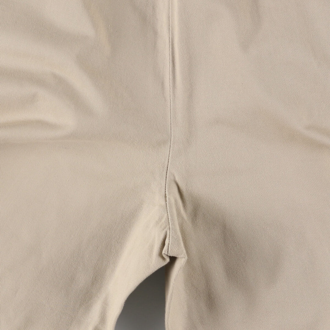 Ralph Lauren POLO GOLF Two-pleat Chino Pants, Made in USA, Men's, Size W36 cotton Beige type Vintage Second Hand