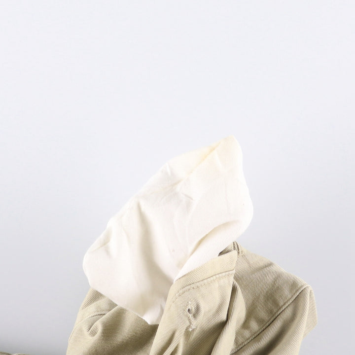 Vintage 90'S Ralph Lauren POLO by Ralph Lauren two-pleat chino pants, made in the USA, men's size W35. cotton Beige type Vintage Second Hand
