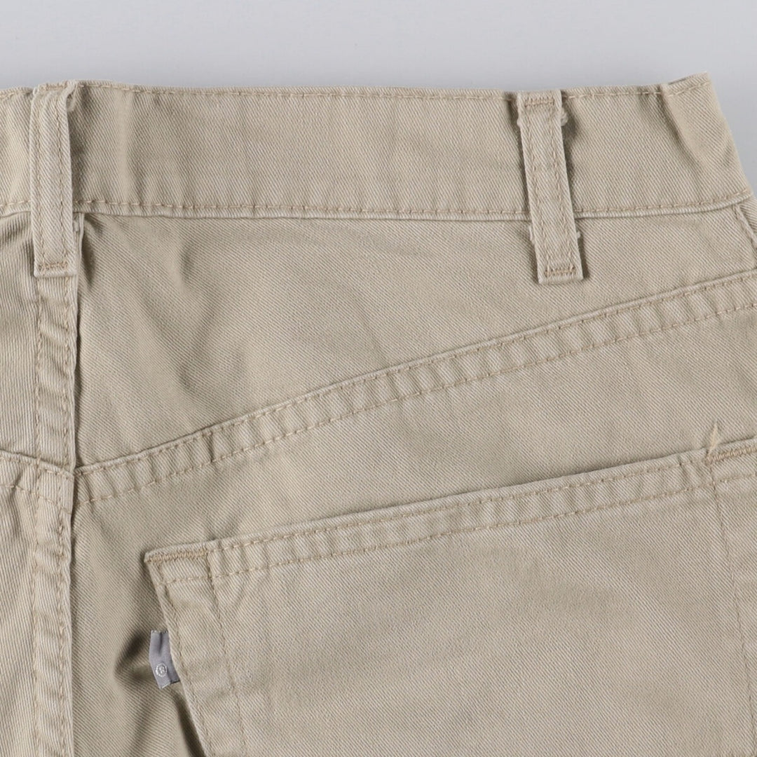 90'S Levi's Silver Tab Baggy Chino Pants (44571-4664), Men's, Size W32, Vintage cotton Beige type Vintage Second Hand
