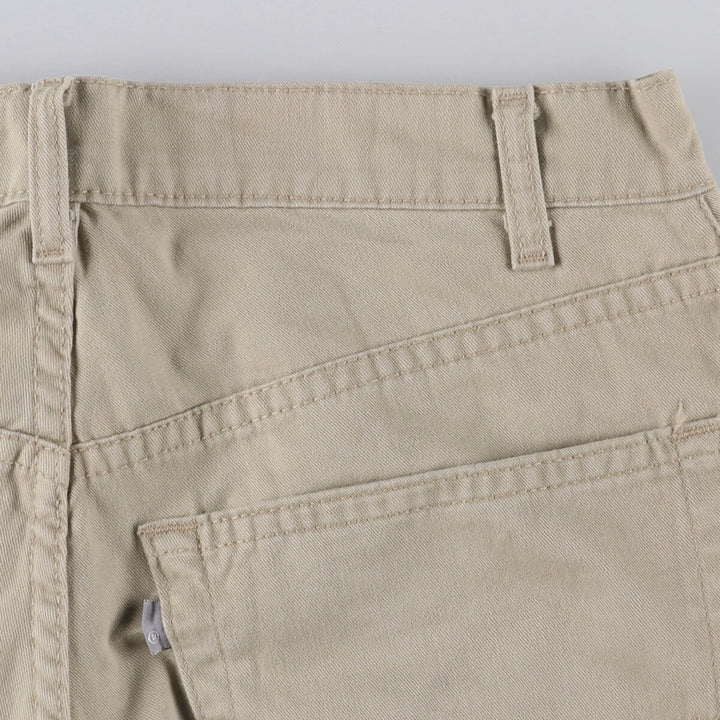 90'S Levi's Silver Tab Baggy Chino Pants (44571-4664), Men's, Size W32, Vintage cotton Beige type Vintage Second Hand
