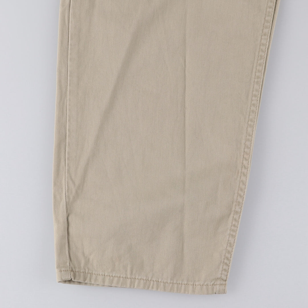 90'S Levi's Silver Tab Baggy Chino Pants (44571-4664), Men's, Size W32, Vintage cotton Beige type Vintage Second Hand