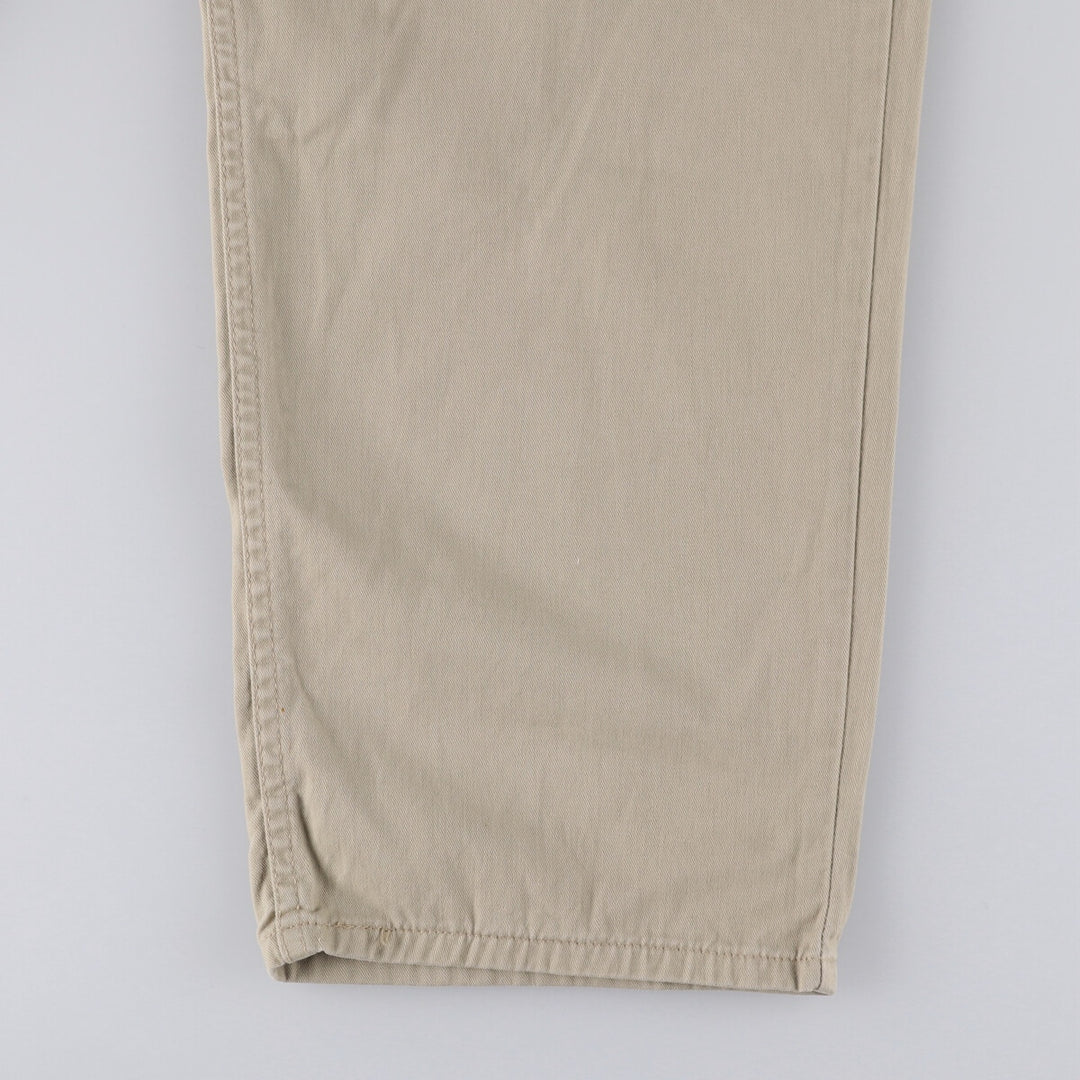 90'S Levi's Silver Tab Baggy Chino Pants (44571-4664), Men's, Size W32, Vintage cotton Beige type Vintage Second Hand