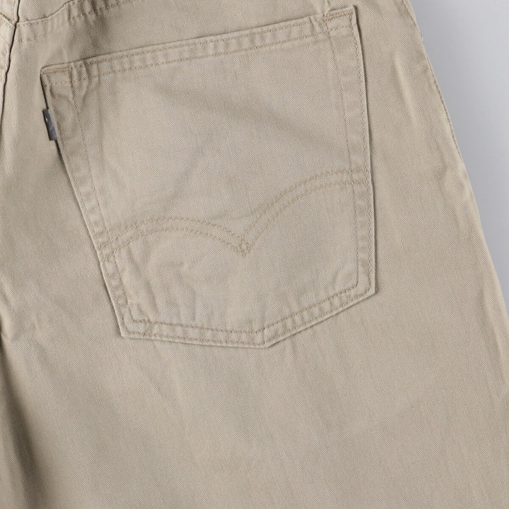 90'S Levi's Silver Tab Baggy Chino Pants (44571-4664), Men's, Size W32, Vintage cotton Beige type Vintage Second Hand