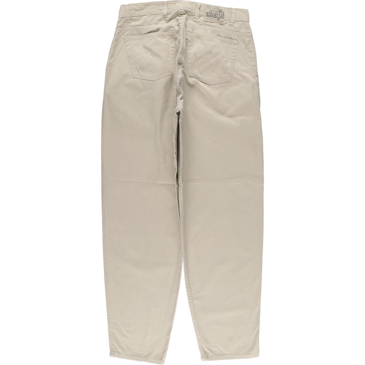 Levi's SILVER TAB BAGGY Chino Pants, Men's, Size W33 cotton Beige type Vintage Second Hand