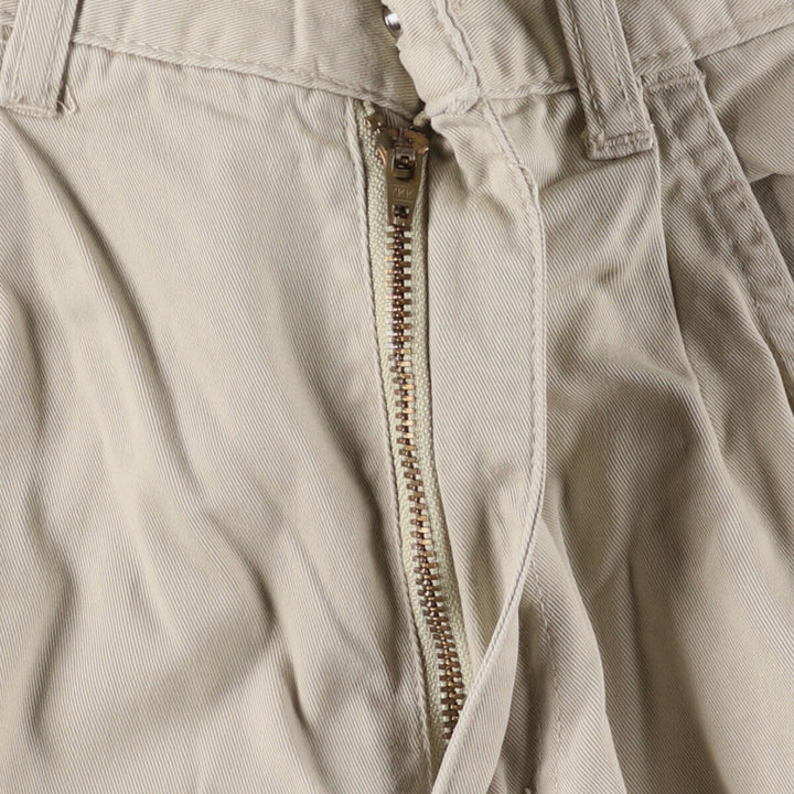 Levi's SILVER TAB BAGGY Chino Pants, Men's, Size W33 cotton Beige type Vintage Second Hand