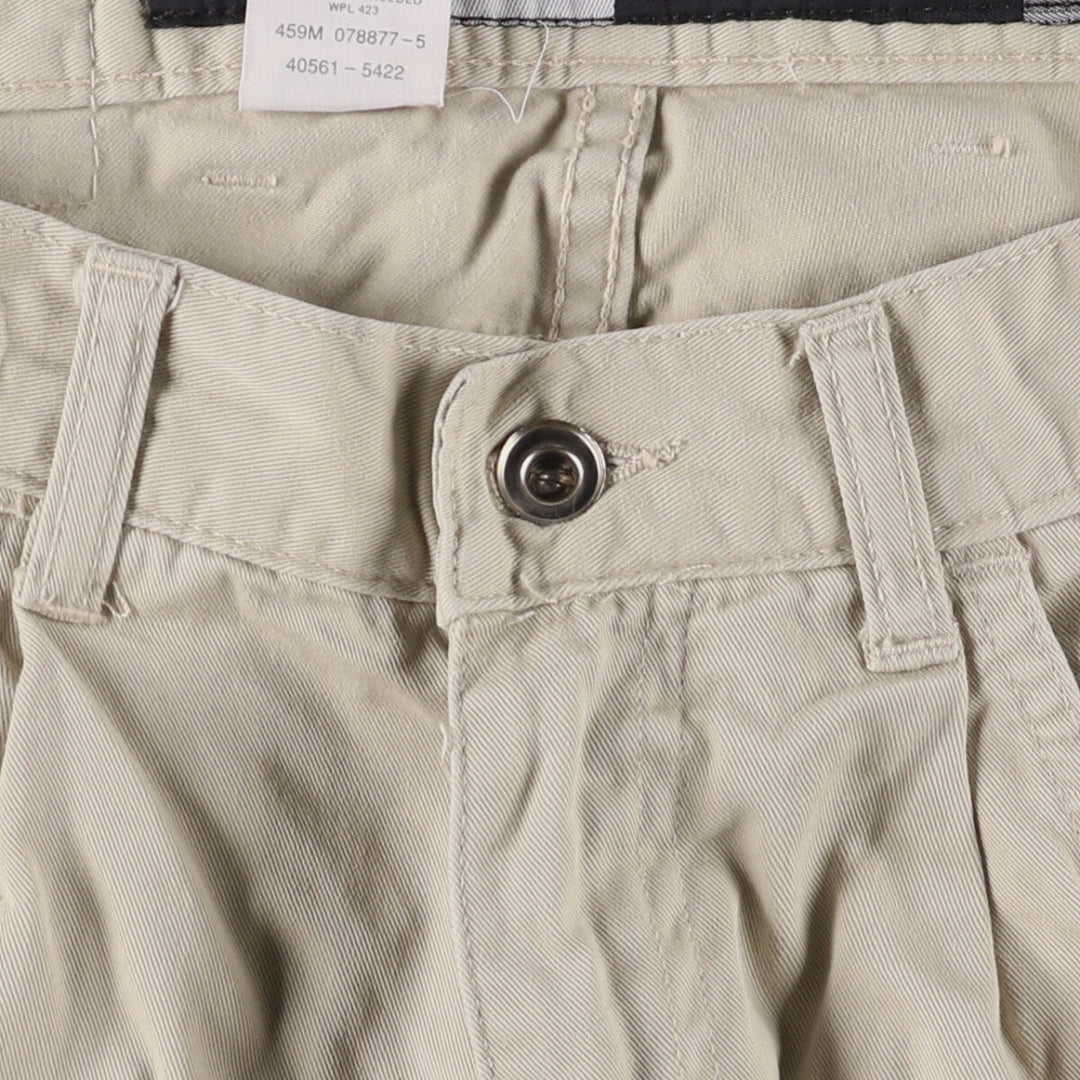 Levi's SILVER TAB BAGGY Chino Pants, Men's, Size W33 cotton Beige type Vintage Second Hand