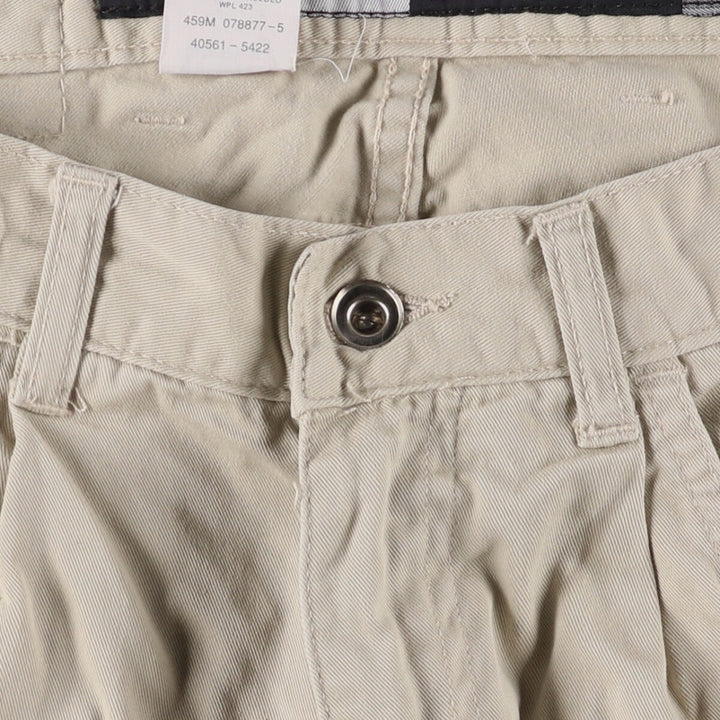 Levi's SILVER TAB BAGGY Chino Pants, Men's, Size W33 cotton Beige type Vintage Second Hand