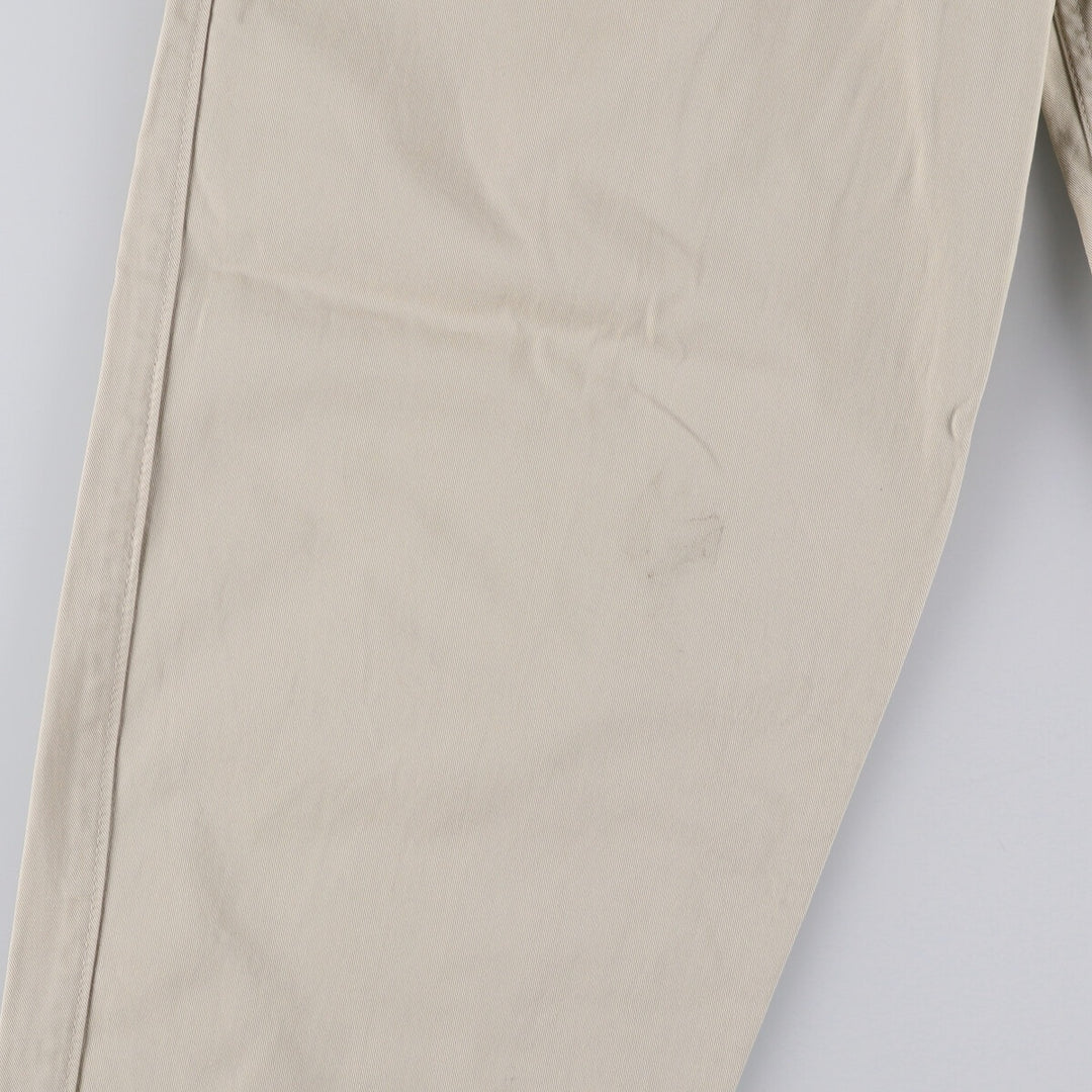 Levi's SILVER TAB BAGGY Chino Pants, Men's, Size W33 cotton Beige type Vintage Second Hand