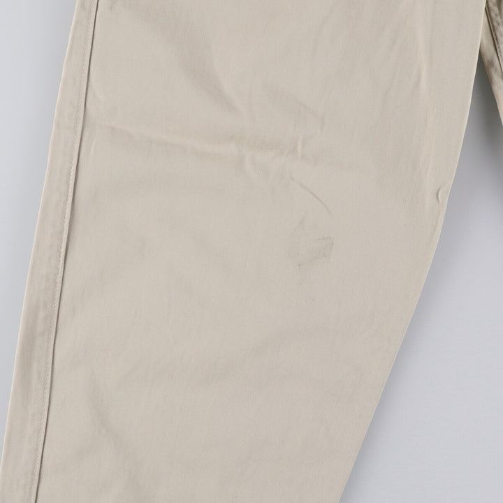 Levi's SILVER TAB BAGGY Chino Pants, Men's, Size W33 cotton Beige type Vintage Second Hand
