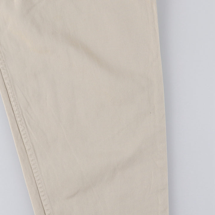Levi's SILVER TAB BAGGY Chino Pants, Men's, Size W33 cotton Beige type Vintage Second Hand