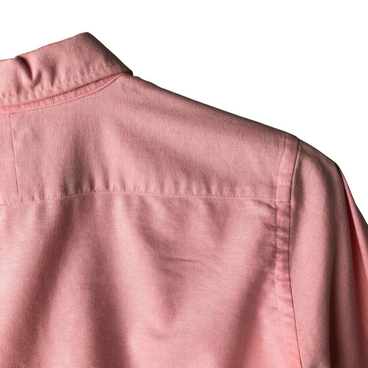 Ralph Lauren Slim Fit Long Sleeve Button-Down Shirt, Women's Size L cotton pink type Vintage Second Hand