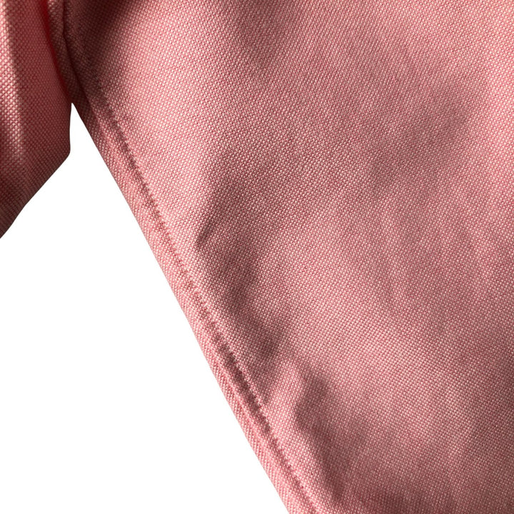 Ralph Lauren Slim Fit Long Sleeve Button-Down Shirt, Women's Size L cotton pink type Vintage Second Hand