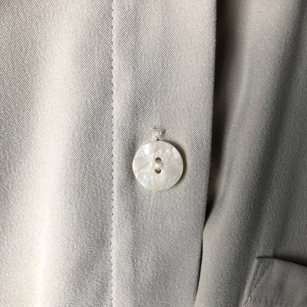 CLIO PETITES Long Sleeve Shirt, Women's Size L unclear Beige type Vintage Second Hand