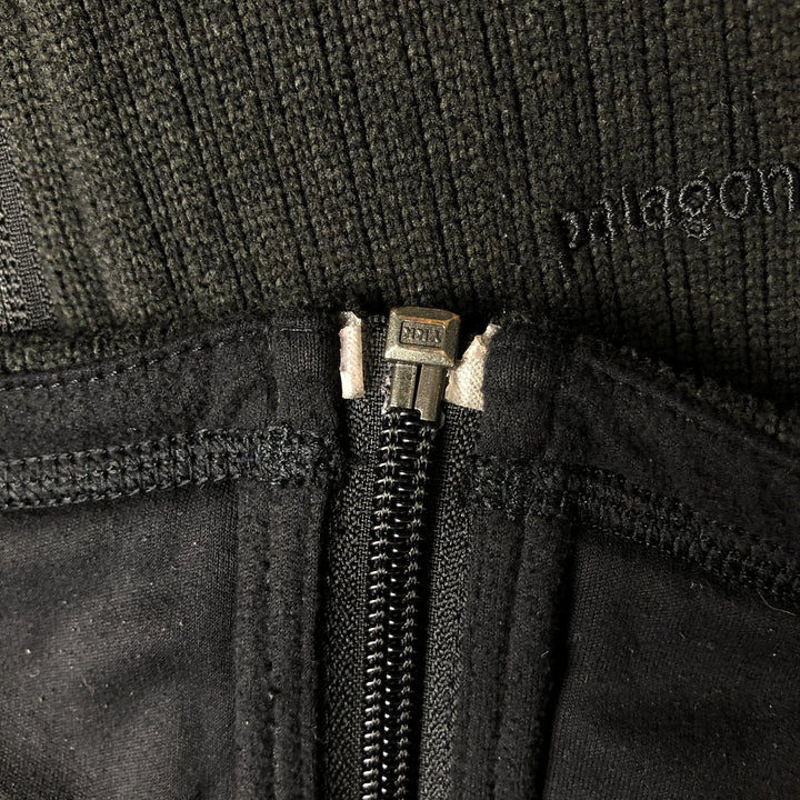 Patagonia 25585FA13 Half-Zip Fleece Jacket, Women's, Size XL polyester black type Vintage Second Hand