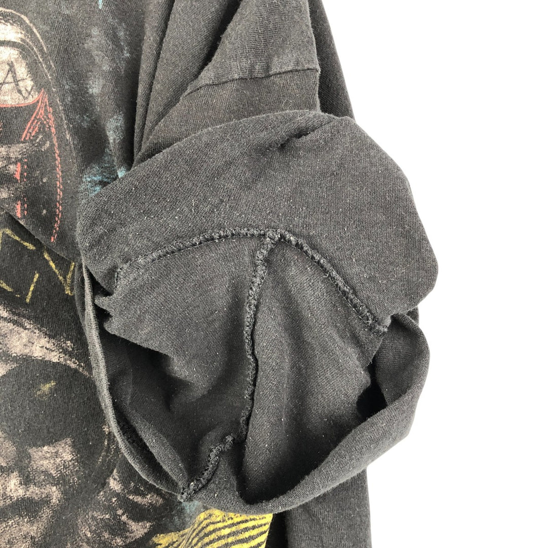 KURT COBAIN Kurt Cobain band T-shirt, men's size XL cotton black type Vintage Second Hand