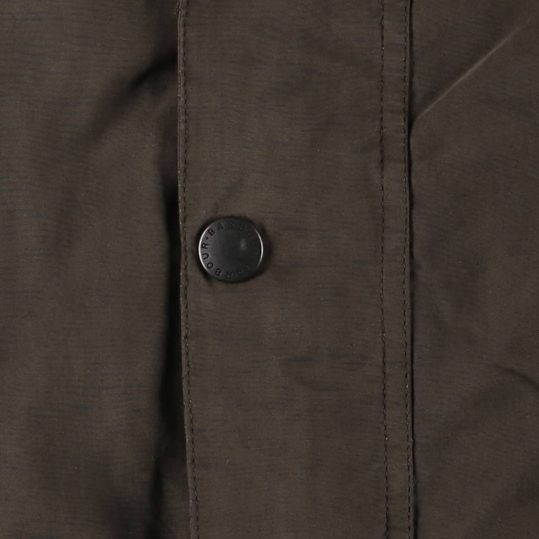 Barbour Breathables padded nylon jacket, men's size XL polyamide beige type brown Vintage Second Hand