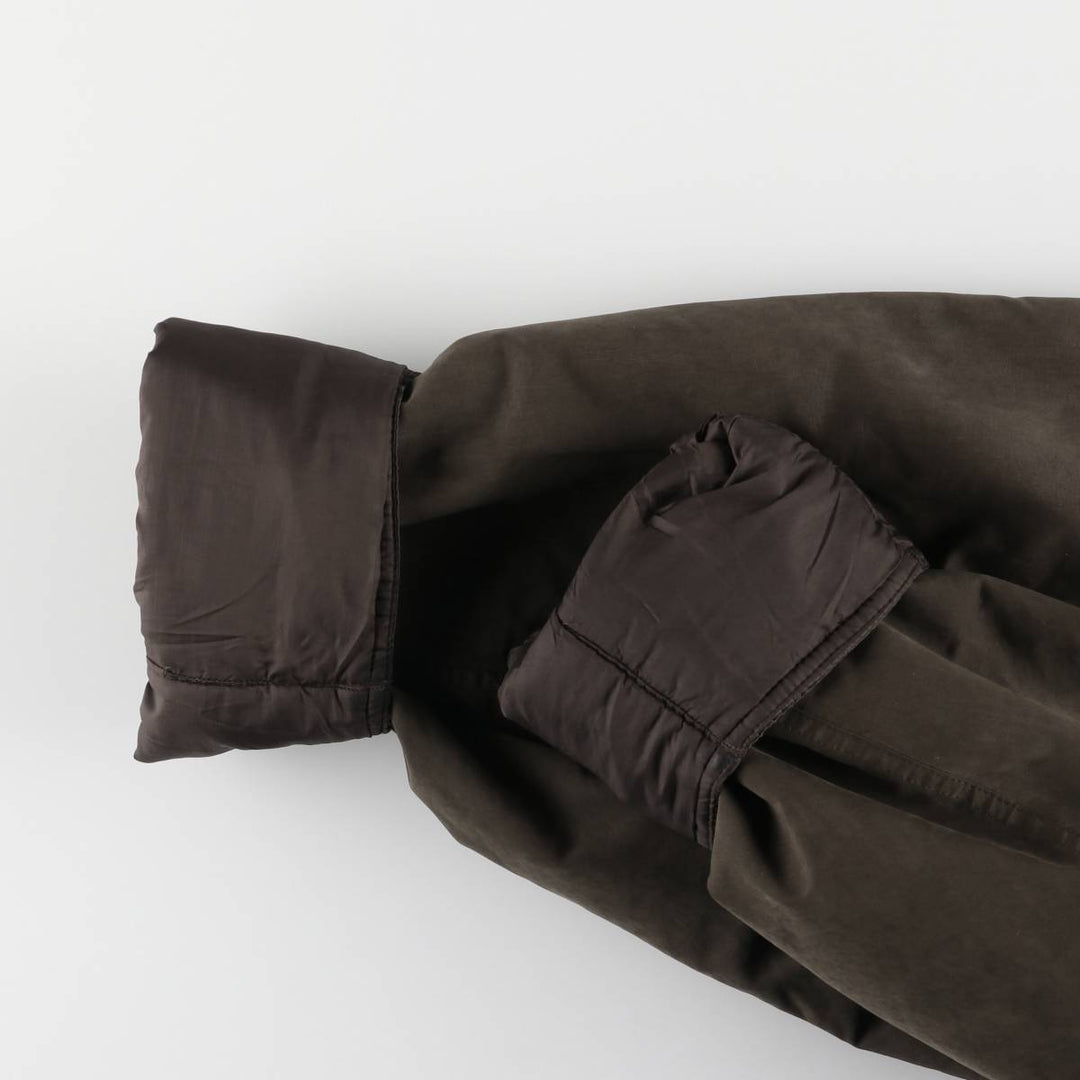Barbour Breathables padded nylon jacket, men's size XL polyamide beige type brown Vintage Second Hand